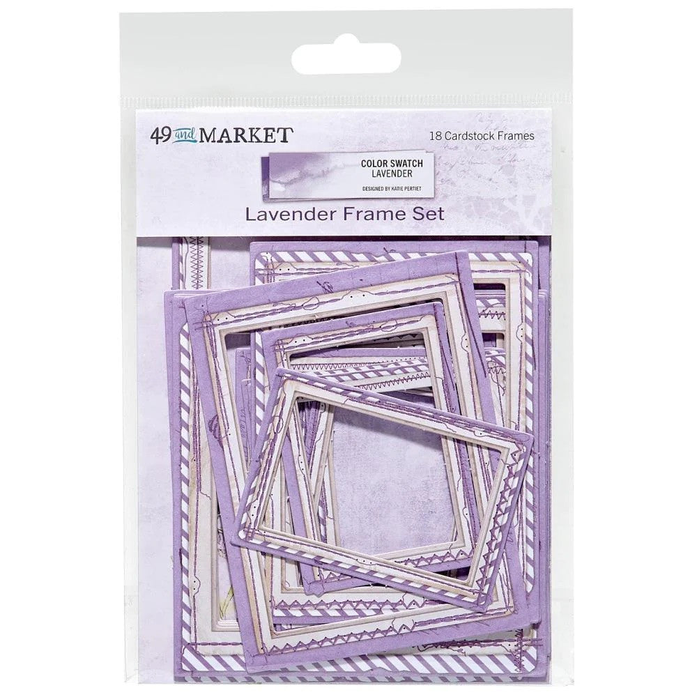 49 and Market Color Swatch Lavender Frame Set